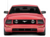 Raxiom 05-09 Ford Mustang Axial Series OEM Style Rep Headlights- Chrome Housing- Smoked Lens - 413415 Photo - Close Up