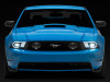 Raxiom 10-12 Ford Mustang w/ Factory Halogen LED Projector Headlights- Blk Housing (Clear Lens) - 422461 Photo - Close Up