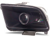 Raxiom 05-09 Ford Mustang w/ Factory Halogen LED Halo Headlights- Blk Housing (Smoked Lens) - 49115 Photo - Close Up