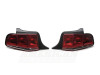 Raxiom 10-12 Ford Mustang Aero Tail Lights- Blk Housing (Smoked Lens) - 49145 Photo - Close Up