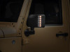 Raxiom 07-18 Jeep Wrangler JK Off-Road LED Manual Mirrors w/ Turn Signals - J116869 Photo - Close Up