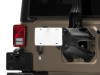 Raxiom 07-18 Jeep Wrangler JK Axial Series License Plate Bracket w/ LED Brake Light - J132759 Photo - Primary