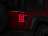 Raxiom 18-23 Jeep Wrangler JL Horizon LED Tail Lights- BlkHousing- Red Lens - J133625-JL Photo - Primary