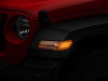 Raxiom 18-23 Jeep Wrangler JL Axial Series LED Fender Flare Marker Lights- Clear - J134142-JL Photo - Close Up