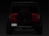 Raxiom 18-23 Jeep Wrangler JL LED Tail Lights- Blk Housing (Smoked Lens) - J137647-JL Photo - Close Up