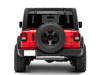 Raxiom18-23 Jeep Wrangler JL Axial Series Hyper Flash LED Third Brake Light- Smoked - J140396-JL Photo - Close Up