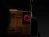 Raxiom 07-18 Jeep Wrangler JK Axial Series Halo LED Tail Lights- Blk Housing (Clear Lens) - J164240 Photo - Close Up