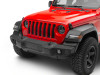 Raxiom 18-23 Jeep Wrangler JL Axial Series 9-In LED Angel Eye Headlights- Blk Housing (Clear Lens) - J167045 Photo - Close Up