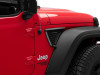 Raxiom 18-23 Jeep Wrangler JL LED Fender Vent Lighting w/ DRL and Turn Signal - J177414 Photo - Close Up