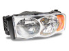 Raxiom 02-05 Dodge RAM 1500 Axial Series OEM Style Rep Headlights- Chrome Housing (Clear Lens) - R118008 Photo - Close Up