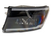 Raxiom 09-18 Dodge RAM 1500/2500/3500 Axial Series Headlights w/ LED Bar- Blk Housing (Clear Lens) - R131481 Photo - Close Up