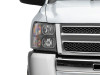 Raxiom 07-13 Chevrolet Silverado 1500 Euro Headlights- Blk Housing (Clear Lens) - S112706 Photo - Close Up