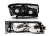 Raxiom 03-06 Chevrolet Silverado 1500 Axial OEM Style Rep Headlights- Chrome Housing- Smoked Lens - S122321 Photo - Close Up