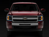 Raxiom 07-13 Chevrolet Silverado 1500 Axial Series Headlights w/ LED Bar- Blk Housing (Clear Lens) - S138003 Photo - Close Up