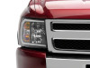 Raxiom 07-13 Chevrolet Silverado 1500 Axial Series Headlights w/ LED Bar- Blk Housing (Clear Lens) - S138003 Photo - Close Up