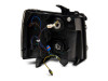 Raxiom 07-13 Chevrolet Silverado 1500 Axial Headlights w/ SEQL LED Bar- Blk Housing (Clear Lens) - S138004 Photo - Close Up