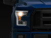 Raxiom 15-17 Ford F-150 Projector Headlights w/ LED Accent- Chrome Housing (Clear Lens) - T542715 Photo - Close Up