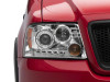 Raxiom 04-08 Ford F-150 Dual LED Halo Projector Headlights- Chrome Housing (Clear Lens) - T542850 Photo - Close Up