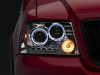 Raxiom 04-08 Ford F-150 Dual LED Halo Projector Headlights- Chrome Housing (Clear Lens) - T542850 Photo - Close Up
