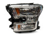 Raxiom 15-17 Ford F-150 Axial OEM Style Rep Headlights- Chrome Housing (Clear Lens) - T551345 Photo - Close Up