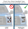 Raxiom 15-17 Ford F-150 Axial OEM Style Rep Headlights- Chrome Housing- Smoked Lens - T551346 Photo - Close Up