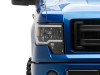 Raxiom 09-14 Ford F-150 Axial Series Headlight w/ SEQL LED Bar- Blk Housing (Clear Lens) - T566368 Photo - Close Up
