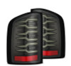 AlphaRex 07-13 Chevrolet Silverado 1500 (Ex. Hybrid Models) LUXX-Series LED Tail Lights Alpha-Black - 620090 Photo - Primary