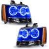 Oracle Lighting 07-14 Chevrolet Suburban Pre-Assembled LED Halo Headlights -Blue - 7008-002 Photo - Primary