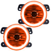 Oracle Lighting 07-09 Jeep Wrangler JK Pre-Assembled LED Halo Fog Lights -Amber - 7080-005 Photo - Primary