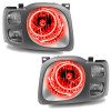 Oracle Lighting 02-04 Nissan Xterra SE Pre-Assembled LED Halo Headlights -Red - 7179-003 Photo - Primary