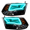 Oracle Lighting 09-18 RAM 1500 Sport ColorSHIFT Halo Headlights - Blk Housing w/RF Controller - 8906-330 User 7