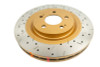 DBA 17-23 Nissan Armada Rear 4000 Series Drilled & Slotted Rotor - 42341XS Photo - out of package