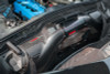 Corsa 2020+ Chevrolet Corvette C8/Z06 Carbon Fiber Air Intake Trunk Panel with Polycarbonate - 44009 Photo - Mounted