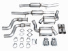 AWE 2023 Nissan Z RZ34 RWD Touring Edition Catback Exhaust System w/ Chrome Silver Tips - 3015-32400 Photo - out of package