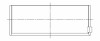 ACL Chry. Prod. V8 318-340-360 Race Series Engine Connecting Rod Bearing Set - 1B481H-01 Technical Drawing