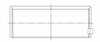 ACL Chry. Prod. V8 318-340-360 Race Series Engine Connecting Rod Bearing Set - 1B481HX-STD Technical Drawing
