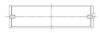 ACL Ford V8 351M-351W-400 Race Series Engine Crankshaft Main Bearing Set - 5M1432H-01 Technical Drawing