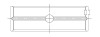 ACL Chev. V8 265-283-302-327 Race Series Engine Crankshaft Main Bearing Set - 5M429H-STD Technical Drawing