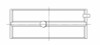 ACL Mini Prince N12/N14/N16/N18 Engine ACL RACE Series Engine Crankshaft Main Bearing Set - 5M7788H-.025 Technical Drawing