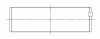 ACL Holden/Buick 231ci (3.8L V6) Engine Connecting Rod Bearing Set - 6B2306H-001 Technical Drawing