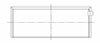 ACL **Coated** Chev. V8 Special Racing Application Engine Connecting Rod Bearing Set - 8B1663HC-001 Technical Drawing