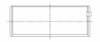 ACL **Coated** Chev. V8 396-402-427-454 Race Series Engine Connecting Rod Bearing Set - 8B743HC-010 Technical Drawing