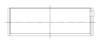 ACL **Coated** FORD 370/429/460 Engine Connecting Rod Bearing Set - 8B818HC-010 Technical Drawing