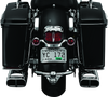 Kuryakyn Curved License Plate Mount Chrome - 3157 User 1