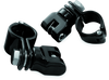 Kuryakyn 1-1/4inch Magnum Quick Clamp With Clevis Black - 7572 Photo - Primary