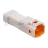 NAMZ JST 3-Position Male Connector Tab w/Wire Seal - NJST-03P Photo - Primary