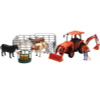 New Ray Toys Kubota Trctr Cow Set B/O 1:18 - SS-33313 User 1