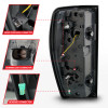 Anzo 19-23 GMC Sierra 1500/2500HD/3500HD Smoke Black Replacement Full LED Bar Tail Light - 311458 Photo - Unmounted