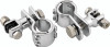 Bikers Choice Chrome Engine Guard Footpeg Mount for 1 1/4 Inch Tube. Uses Male Pegs - 489956 Photo - Primary