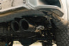 Corsa 22-23 Chevrolet Silverado 1500 Cat-Back Dual Rear Exit with Twin 4in Black Tips - 21238BPC Photo - Mounted